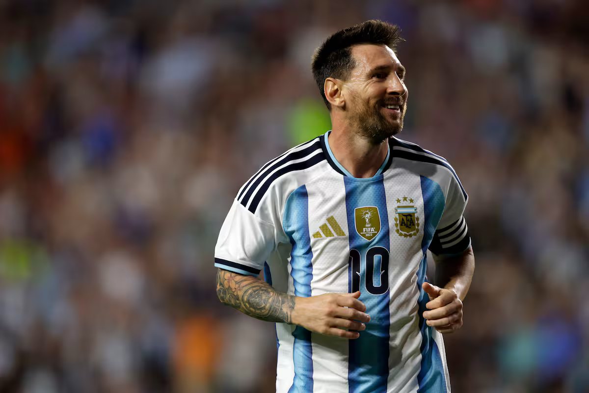 Postagem de Lionel Messi após o início da Copa do Mundo, em homenagem a Indio Solari
