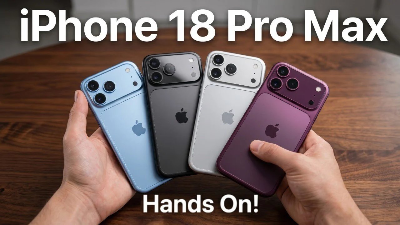 Prática com iPhone 18 Pro Max 2026 Edition