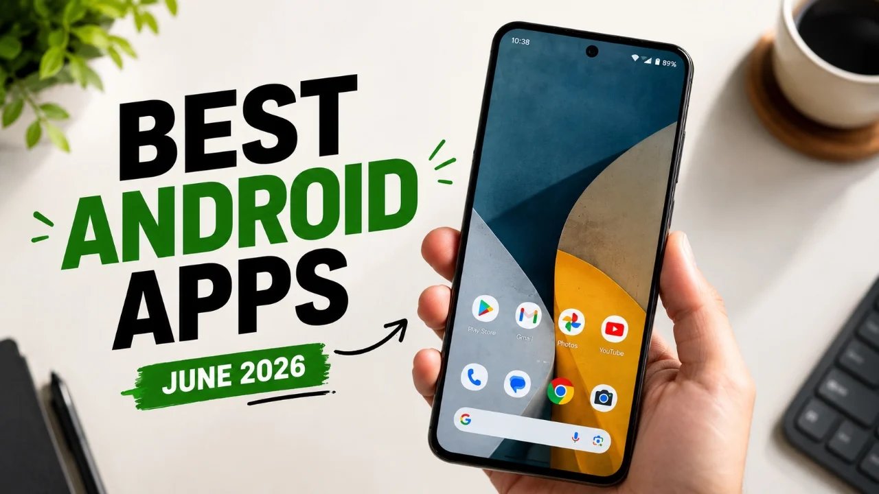Principais aplicativos Android para instalar em 2026 em junho