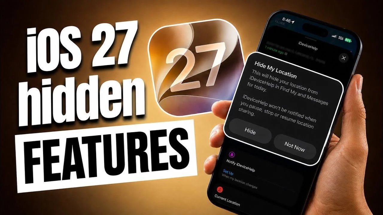 Principais recursos não anunciados do iOS 27 que você deve experimentar em 2026