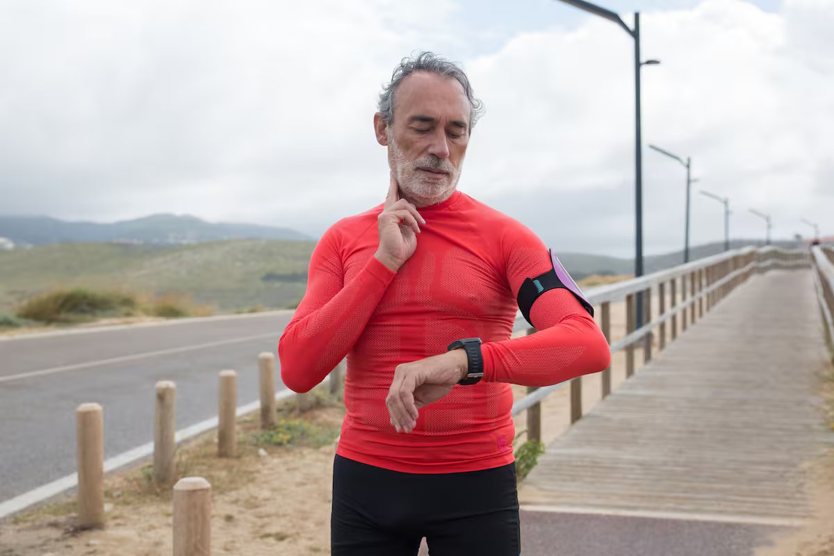 Rafael Hidalgo, treinador. “Se alguém com mais de 70 anos caminha 20 minutos por dia, os benefícios já existem”