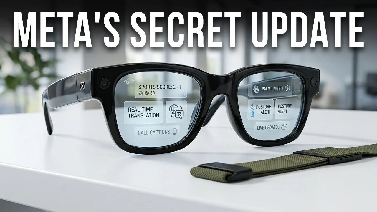 Recursos ocultos encontrados na atualização dos óculos inteligentes Meta Ray-Ban