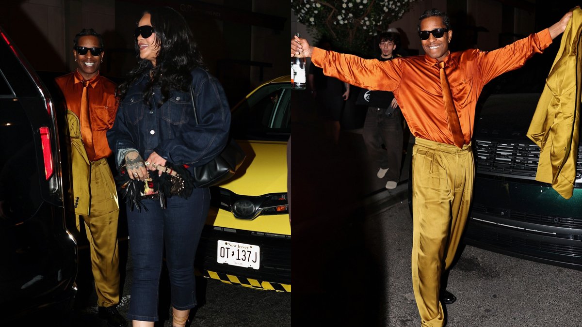 Rihanna e A$AP Rocky foram às ruas de Nova York para comemorar com os fãs a histórica vitória dos Knicks nas finais da NBA! – Just Jared – Notícias e fofocas sobre celebridades