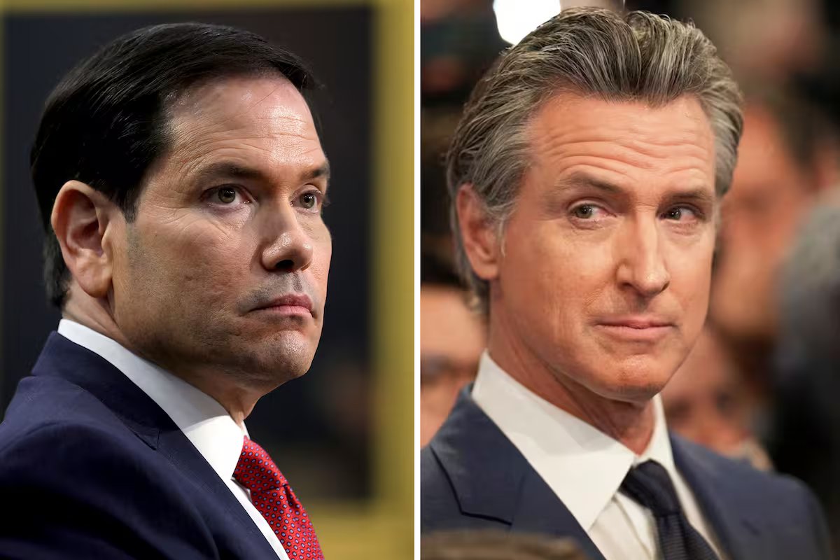 Rubio-Newsom, um cruzamento político que promete monopolizar os flashes na estreia dos EUA na Copa do Mundo.
