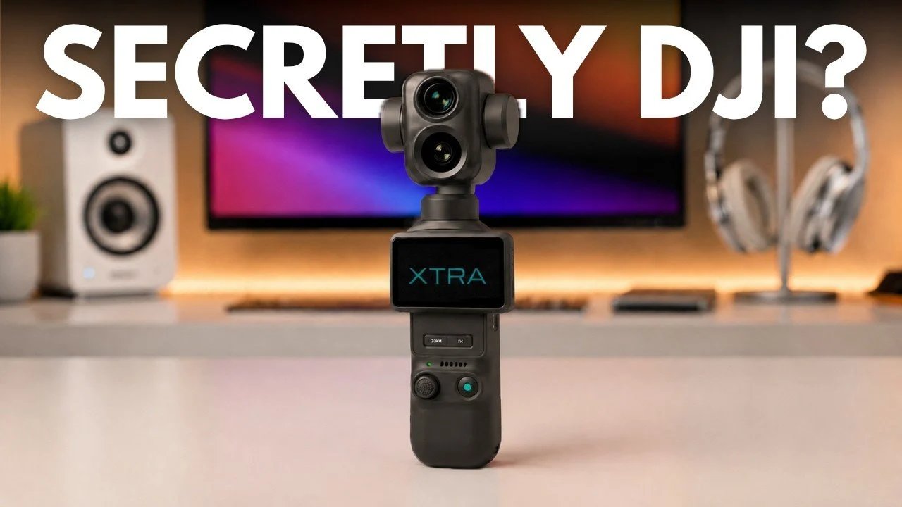 Rumores DJI: O XTRA Muse 2 Pro é realmente um Pocket 4P?