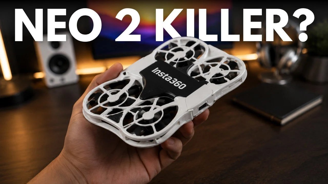 Rumores do Insta360, Drone compacto: um verdadeiro rival do DJI Neo 2