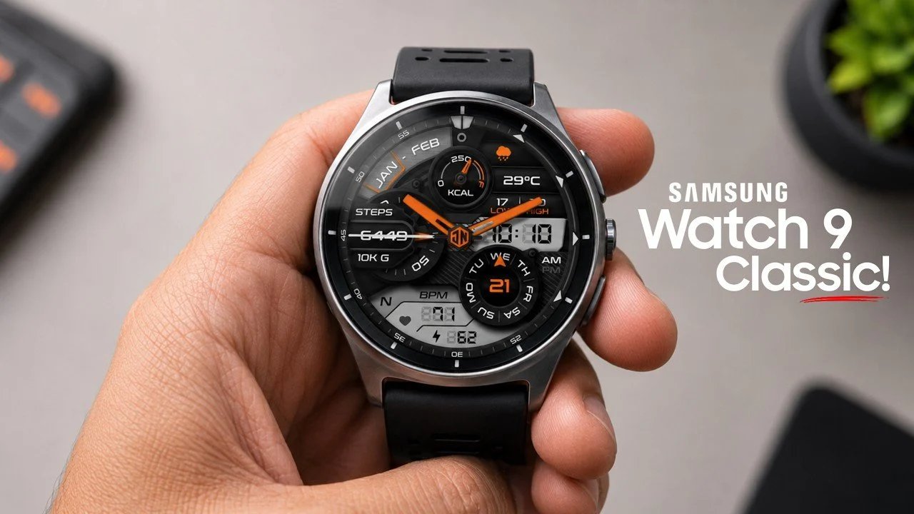 Samsung Galaxy Watch 9 Classic está de volta graças ao vazamento do Wear OS
