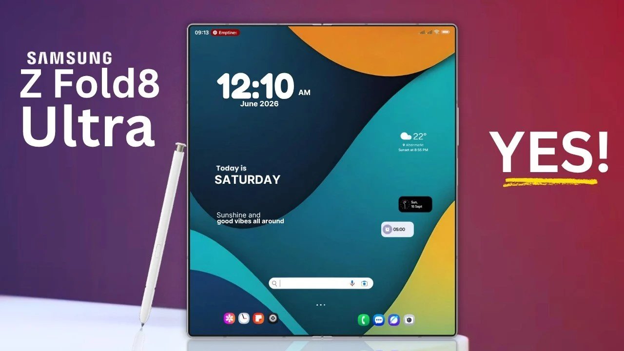 Samsung Galaxy Z Fold 8 Ultra confirmado oficialmente
