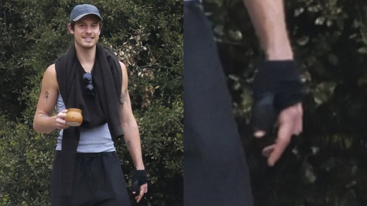 Shawn Mendes mantém a mão machucada enrolada durante caminhadas com um amigo no Griffith Park – Just Jared – Notícias e fofocas de celebridades