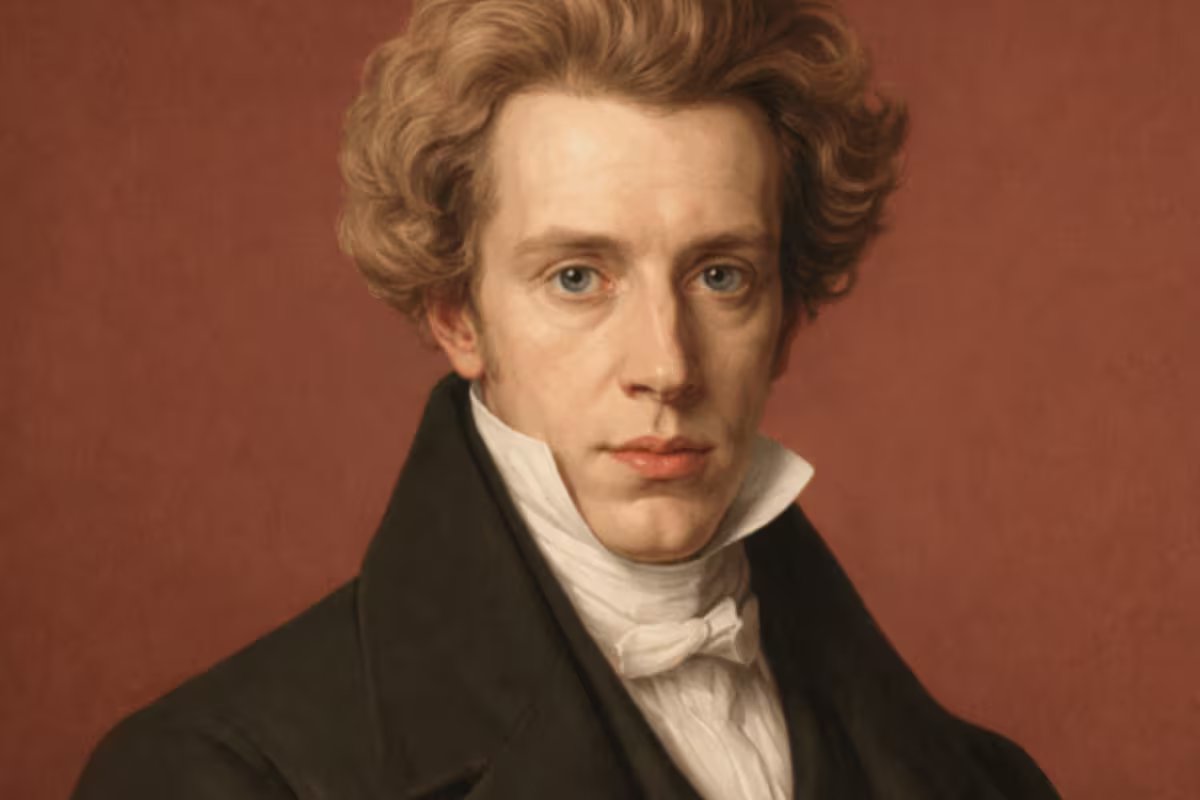 Søren Kierkegaard, filósofo dinamarquês. “A vida não é um problema a ser resolvido, mas uma realidade a ser vivida”