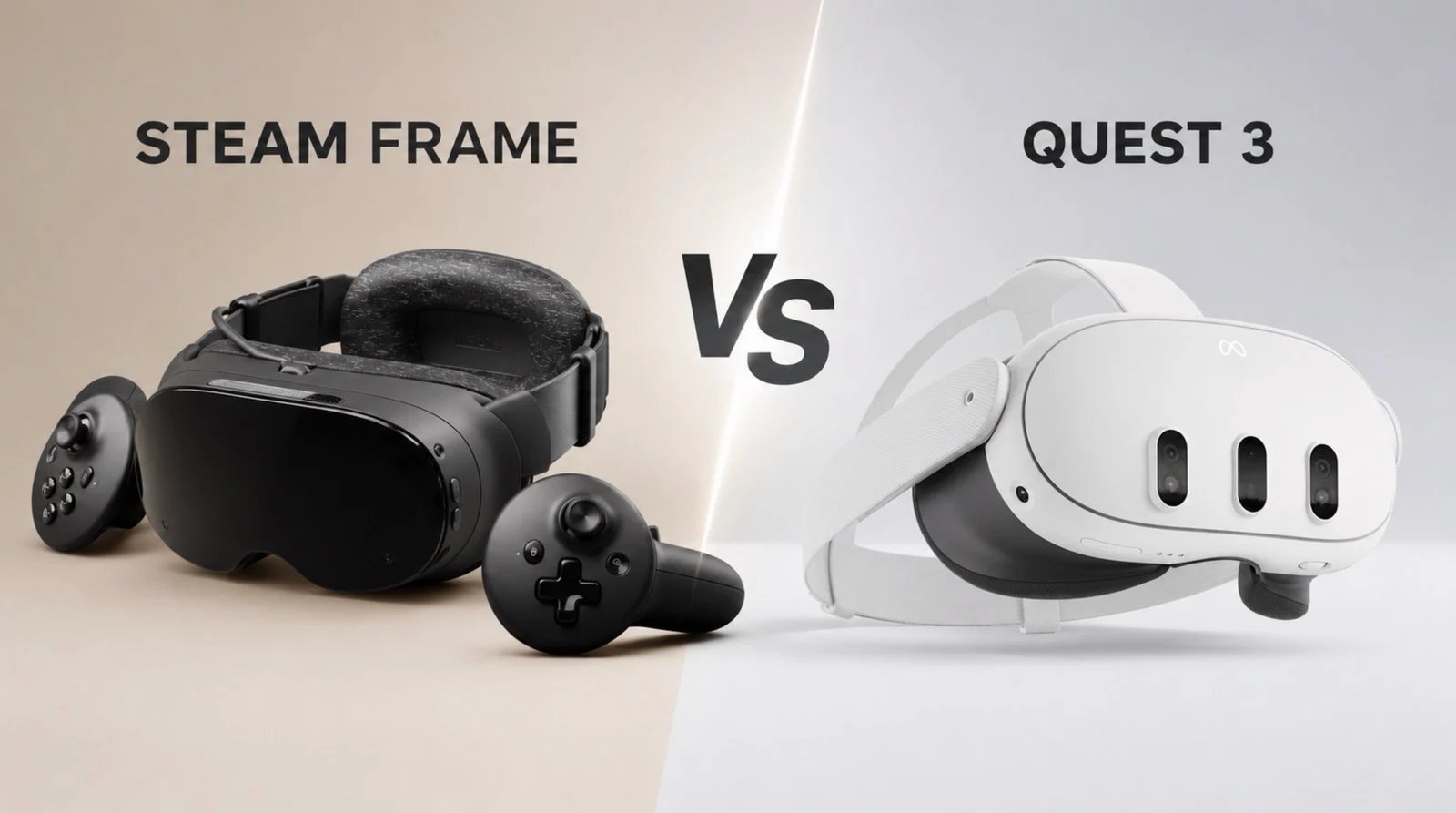 Steam Frame vs Quest 3: Por que o novo headset VR da Valve vence