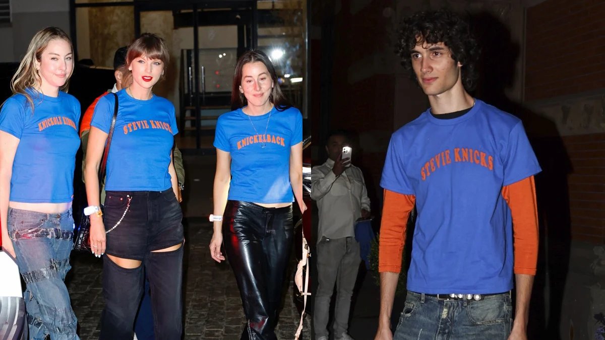 Taylor Swift, Hailey Bieber, Tate McRae, Sombr e Haim Sisters comemoram a vitória dos Knicks no Zero Bond – Just Jared – Celebrity News & Gossip