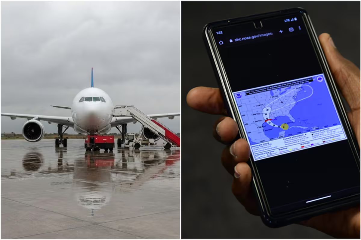 Temporada de furacões nos Estados Unidos. recomendação do governo antes de viajar para outro país