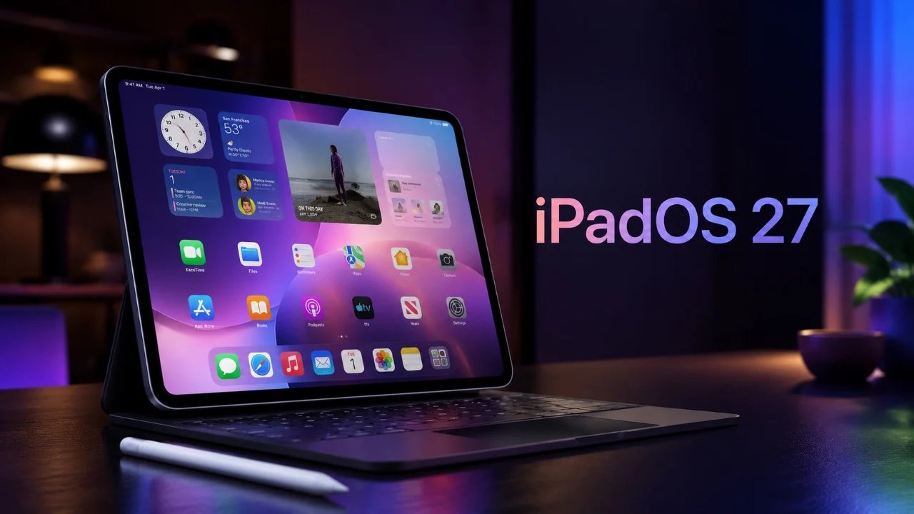 Tudo novo no iPadOS 27: atalhos de teclado AI e ferramentas gramaticais