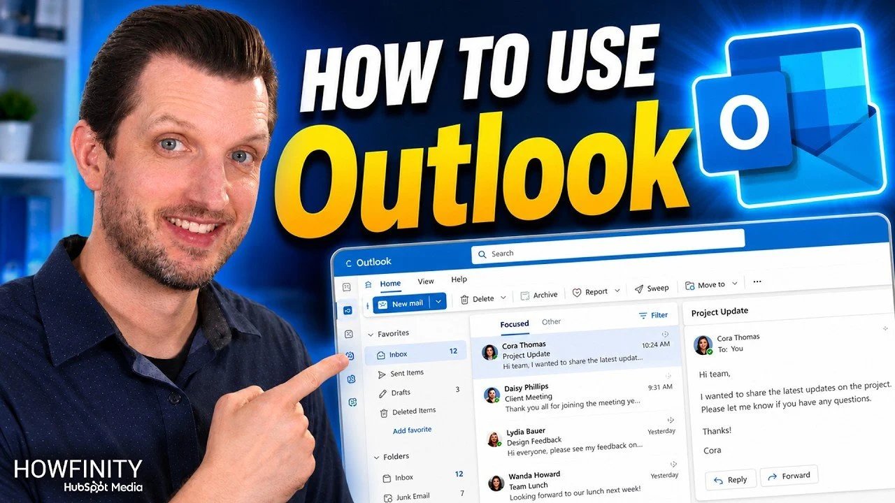 Tutorial do Microsoft Outlook para iniciantes: gerenciador 2026
