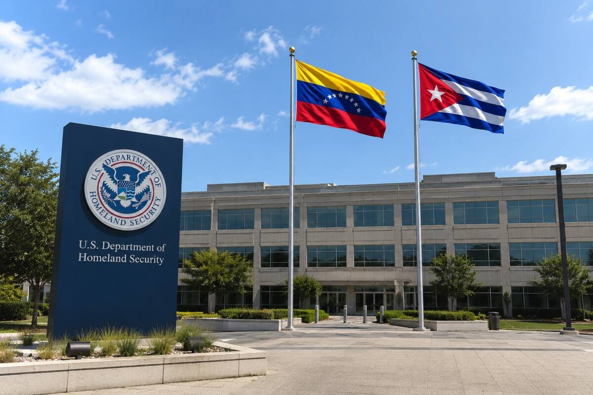 Últimas atualizações do Uscis. uma regra que favorece venezuelanos e cubanos que procuram asilo nos Estados Unidos.