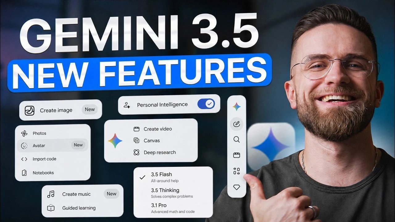 Um guia completo sobre os recursos do Google Gemini 3.5 Flash