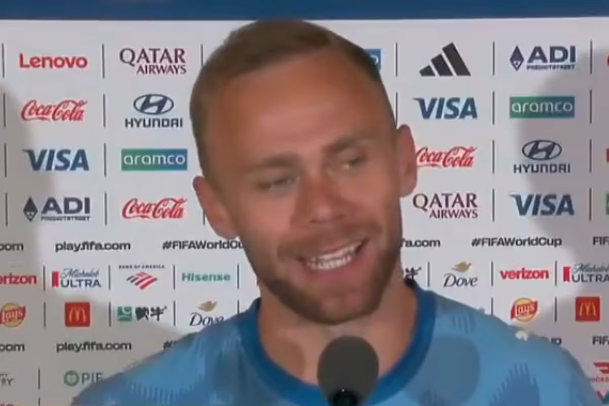 Uma das figuras da Áustria aqueceu o jogo anterior contra a Argentina. “Eu pareço mais com Cristiano Ronaldo.”