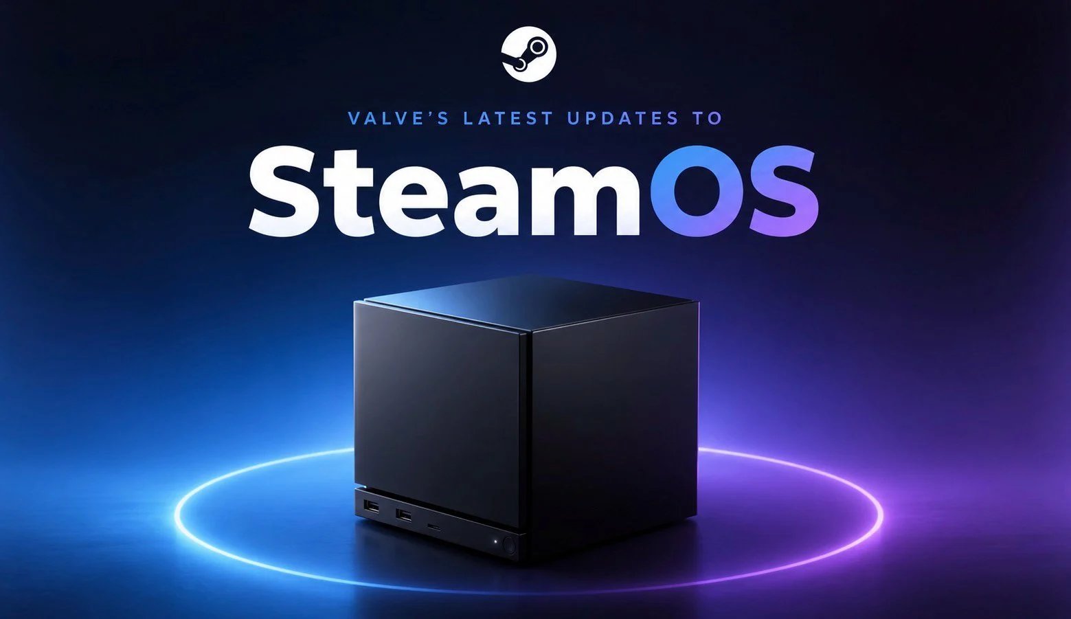 Valve atualiza SteamOS com HDMI VRR e suporte portátil
