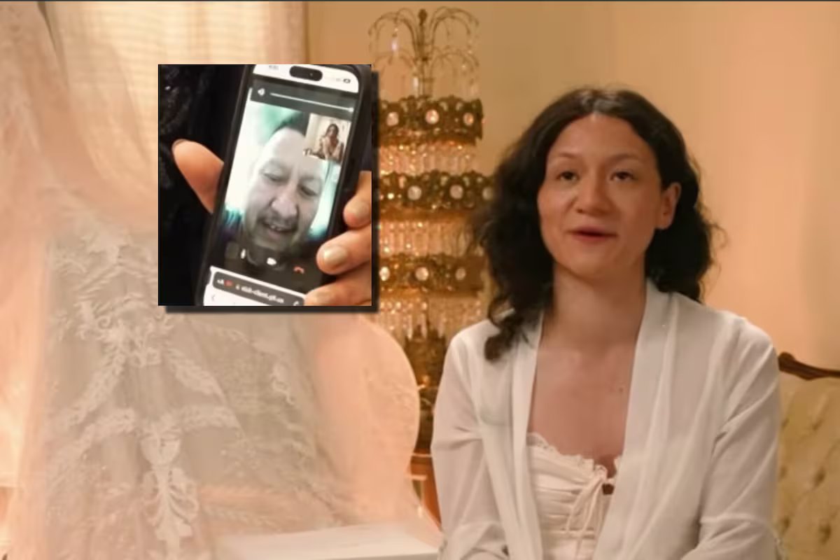 “Vamos salvar sua cadeira, pai.” ela se casou sem pai porque o ICE a deteve