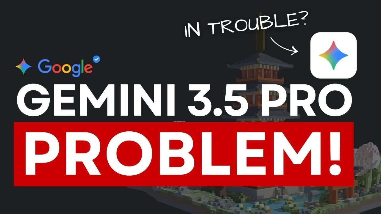 Vazamentos do Google Gemini 3.5 Pro mostram luta contra GPT-5.6