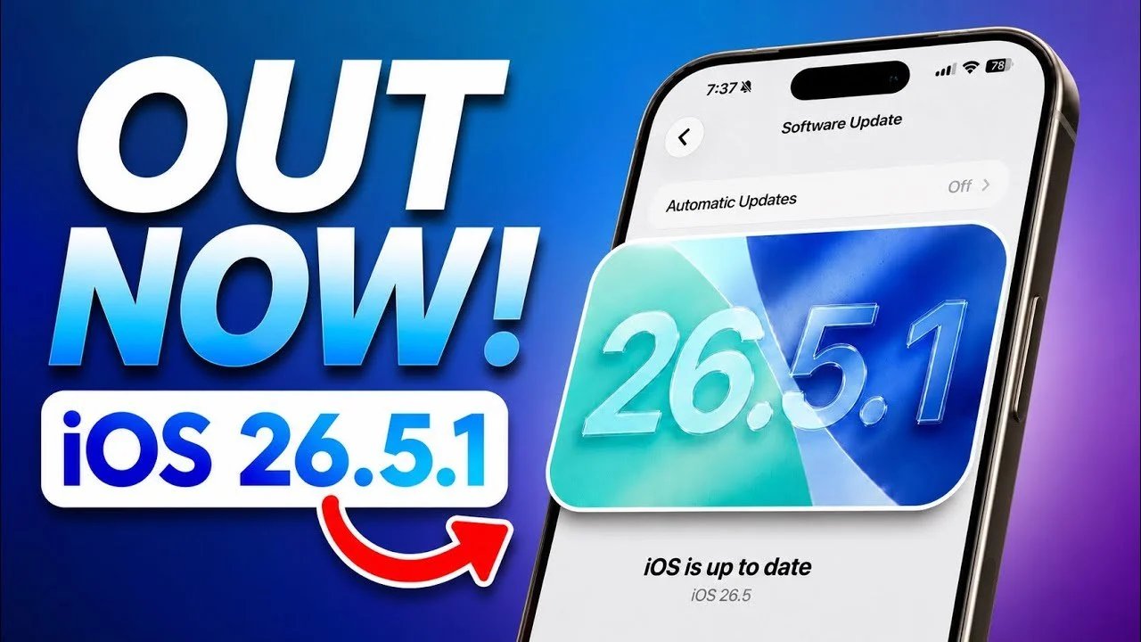 iOS 26.5.1 não funciona mais: por que iPhones mais antigos não estão incluídos
