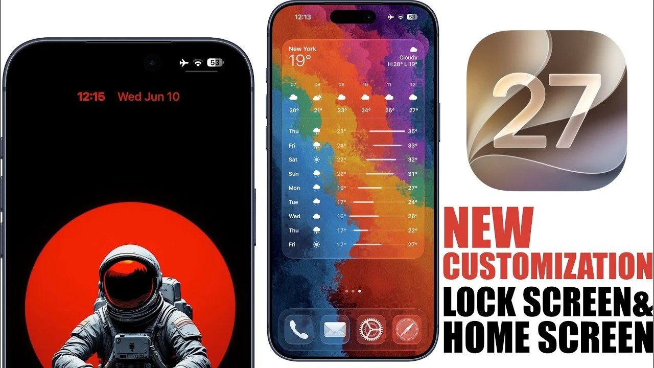iOS 27 – Como PERSONALIZAR sua tela de bloqueio e tela inicial