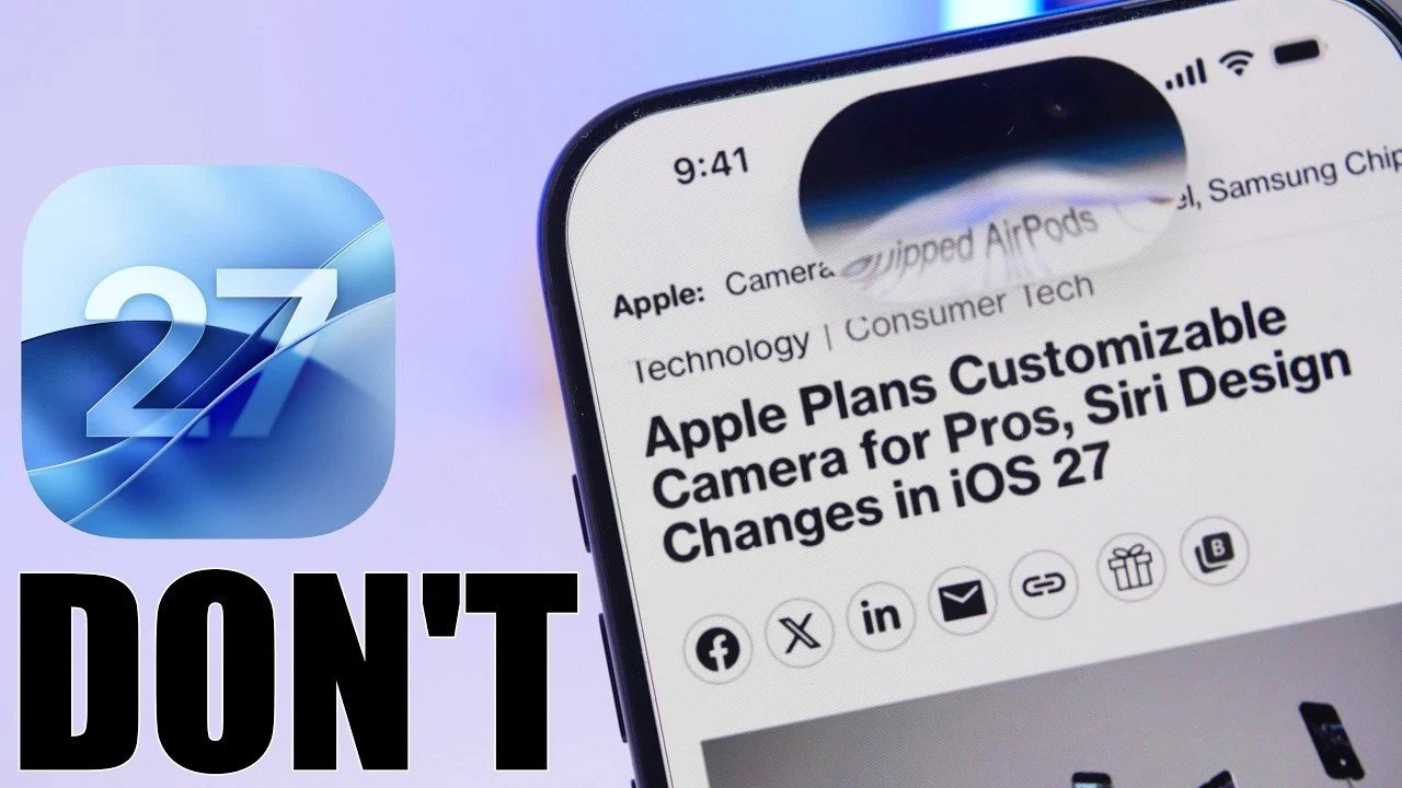 iOS 27 – NÃO ATUALIZE ANTES DE FAZER!