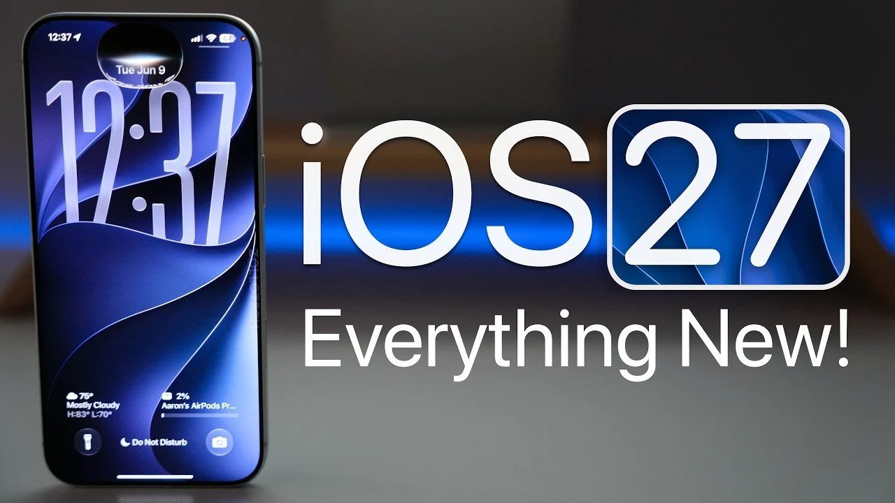 iOS 27 prático: redesenho da Siri, Liquid Glass e novos controles