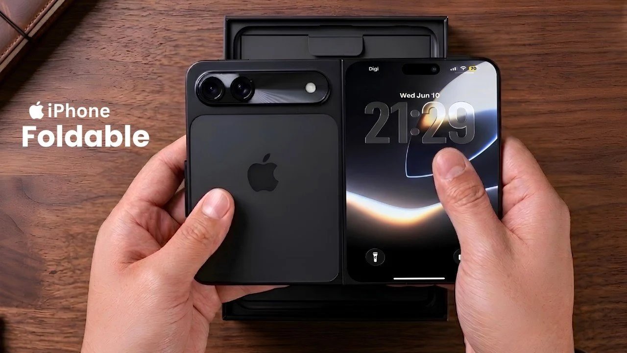 iPhone Fold Ultra Black Edition: primeiro vídeo prático e especificações